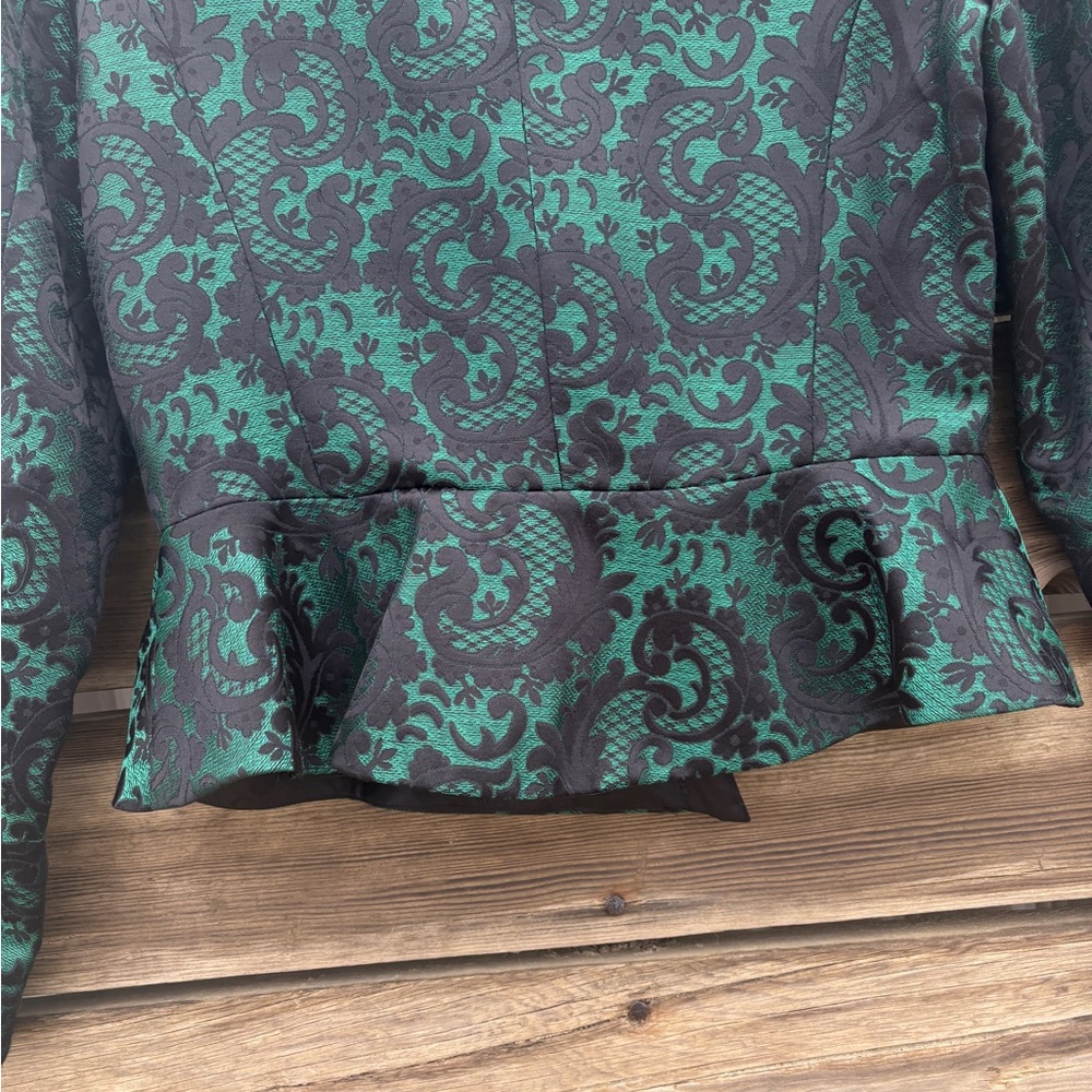 Bianca Nygård Brocade Jacket Sz 8 - Picture 12 of 13